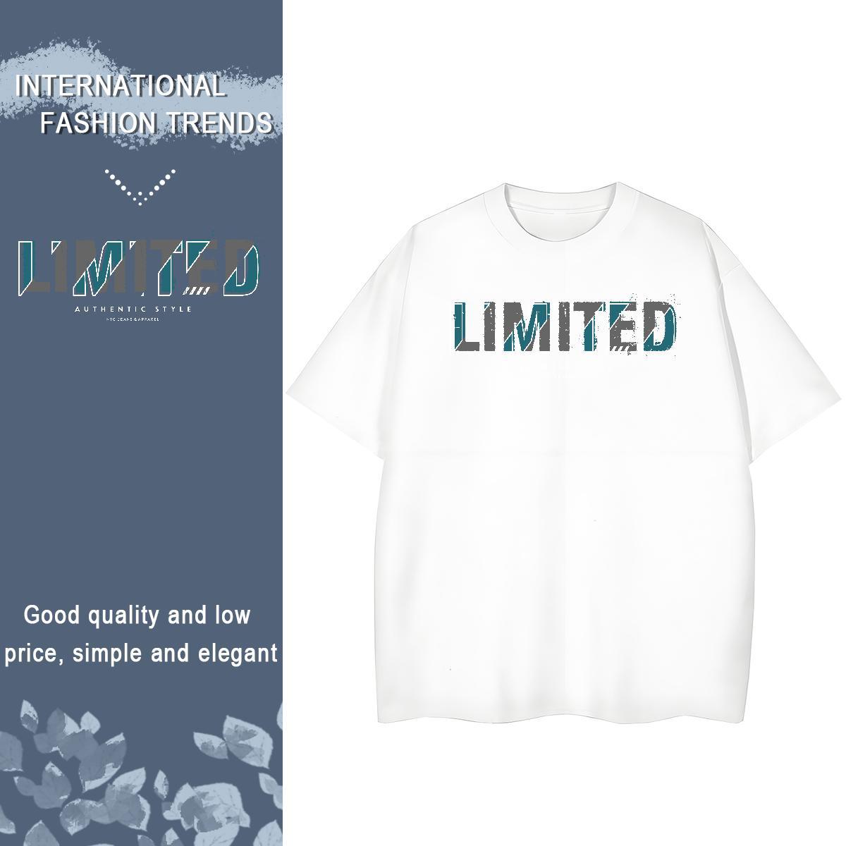 5A Tshirt for Man Woman 100% Cotton 230g limited Street T-Shirts for Women Breathable Soft DIY Logo Polos