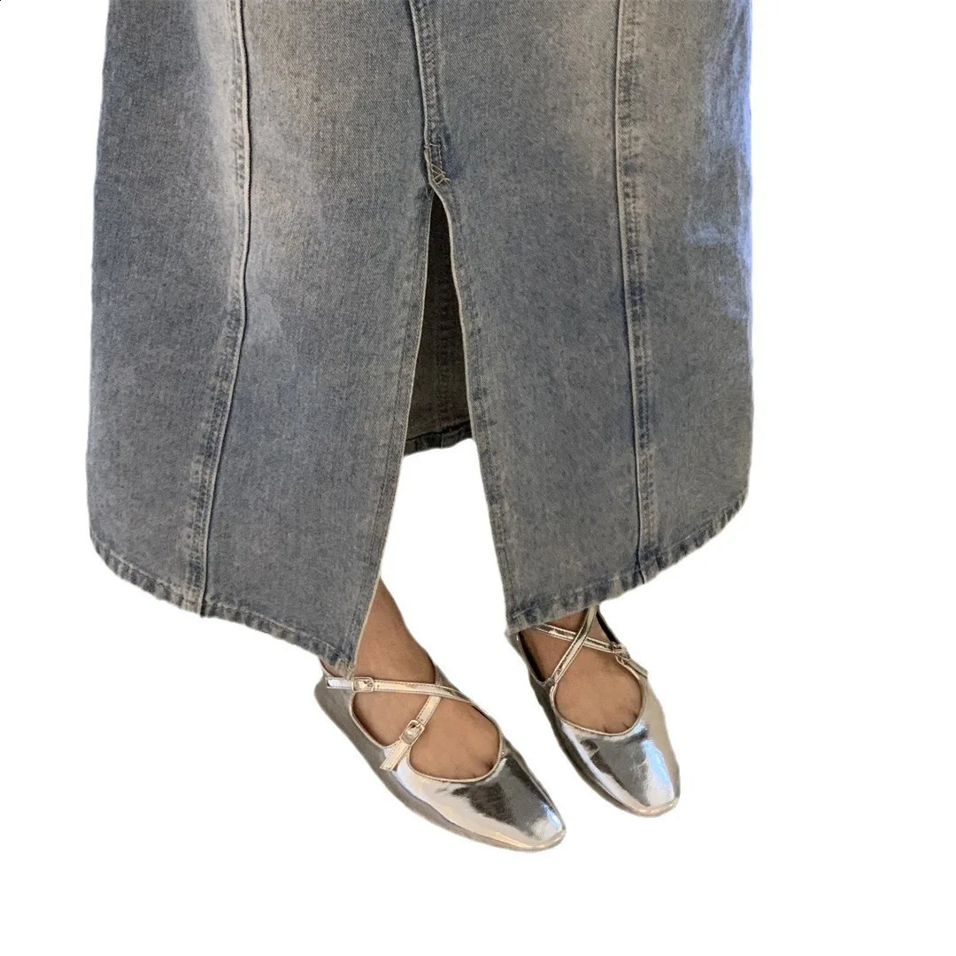 Toe Round Shallow All-Match Mouth Cross Womens Shoes Casual Female Sneakers Ballet Flats Ladies Footwear Retro Ballerinas