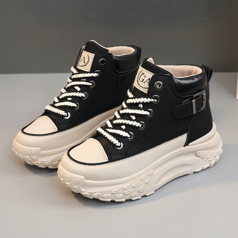 Ddmysports Y New Colored Women S Autumn Mid Top Breathable Elevated Thick Sole Sports And Casual Small Fragrant Shoes OUTDOOR