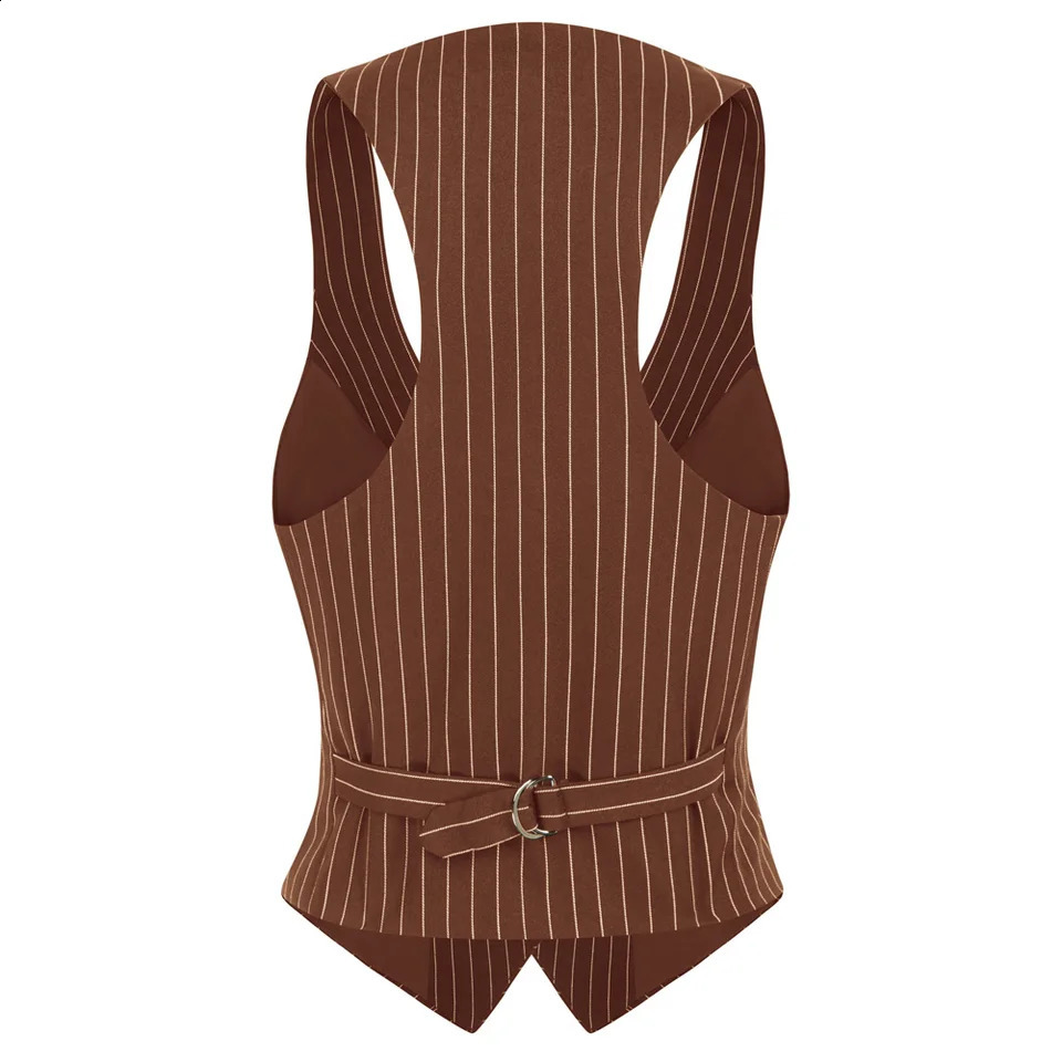 GRACE KARIN Womens Vest Retro Steampunk Dress Elegant Jacquard Jacket V-neck Steering Hemp Ruffle Vest A3 240828