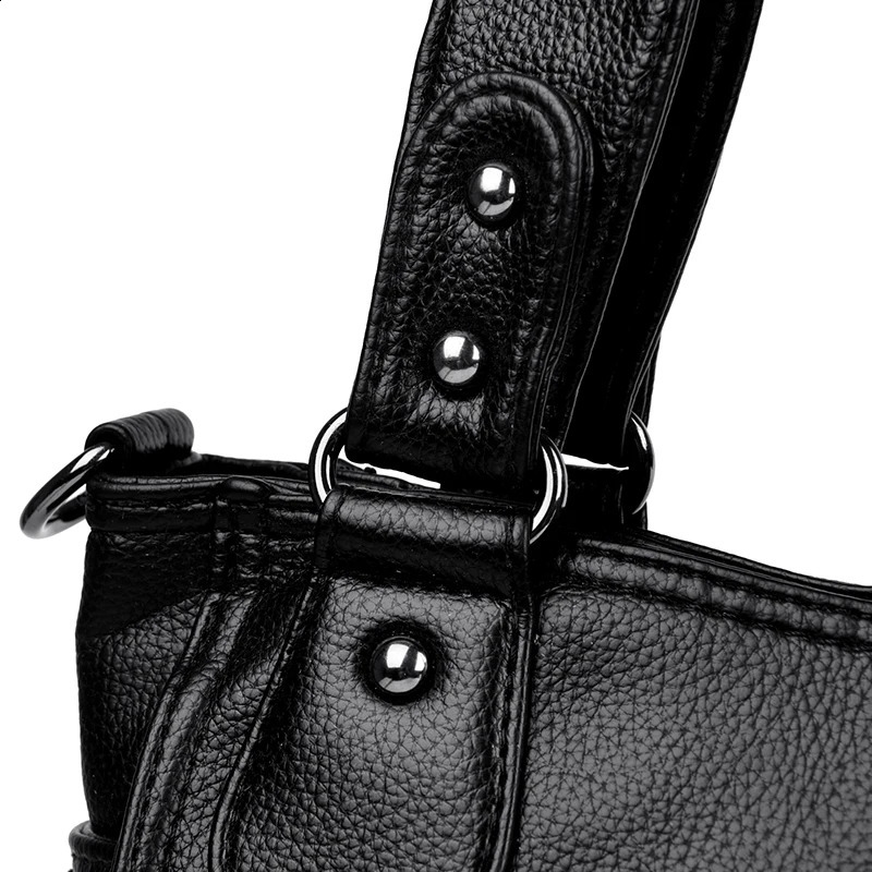 High quality soft leather shoulder cross body bag suitable for womens large capacity y handbag er handbag Sac A Main 240828 - view 6