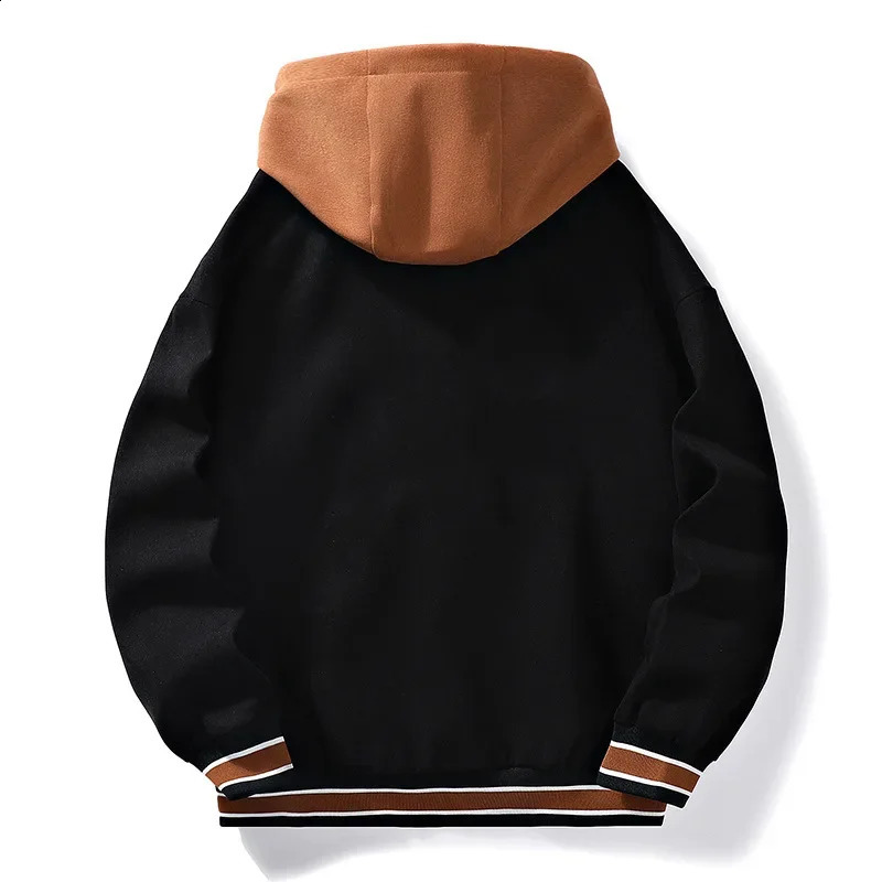 High quality school team baseball uniform jacket mens autumn trend full set of student hooded plus large womens w240827