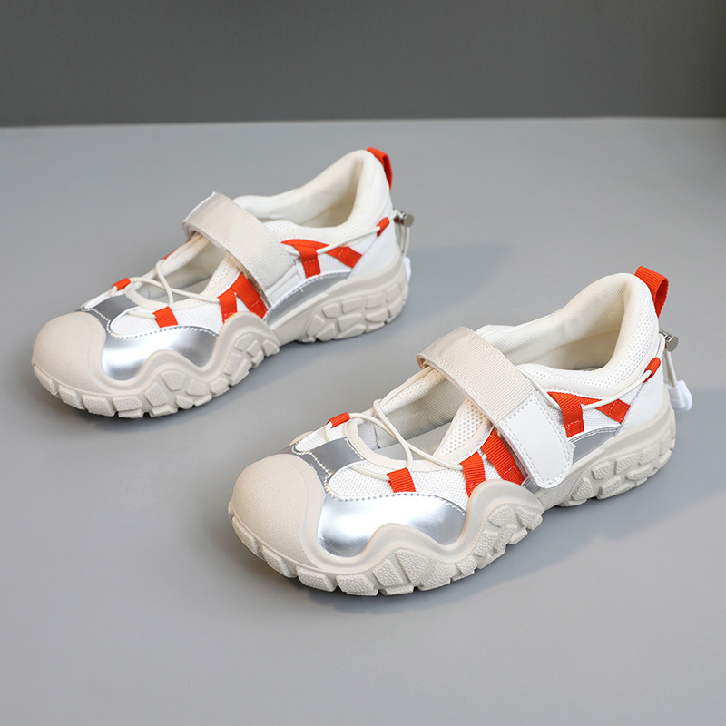 Ddmysports BR New Women S Summer Ollow Mesh Elevated Trendy Breathable Casual Sports Shoes OUTDOOR