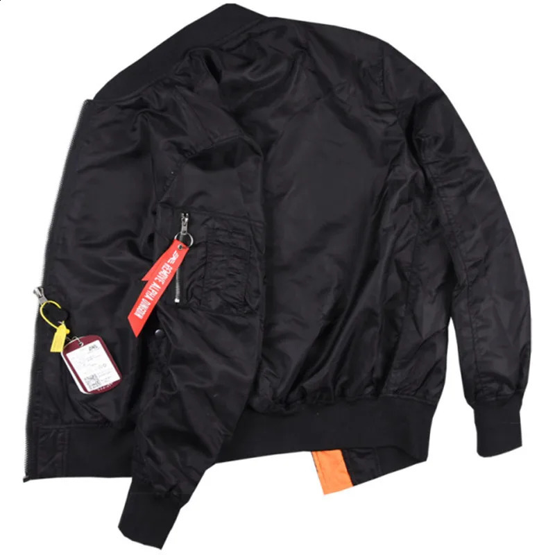 Martin Pilot Jacket Military Tactical MA1 Classic Mens Spring and Autumn Thin Baseball 240827