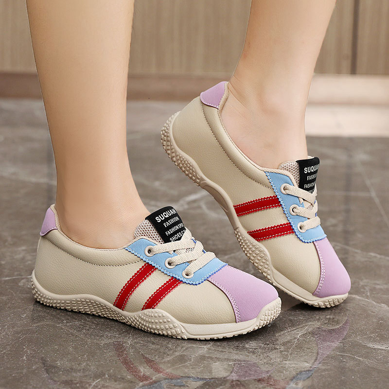 Ddmysports K New Minimalist Women S Spring And Summer Sports Breathable Board Versatile Thin Sole Height Increasing Casual Shoes OUTDOOR
