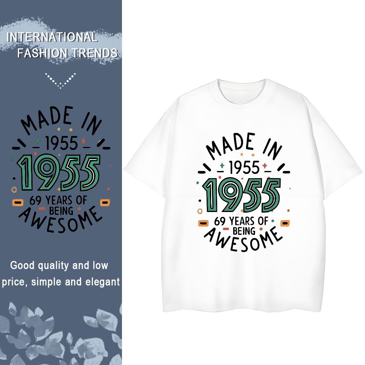 Brand Couples T Shirts 230g Cotton letter Daily Outfit T Shirts Women Short sleeve Soft Plus Size Custom Top Shirts