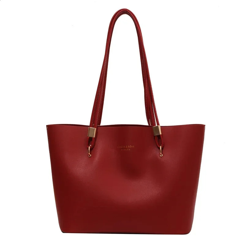 Large Capacity Armpit Bag Womens Trendy Tote Bridal Wedding Shoulder For Work Shopping Daily 240828