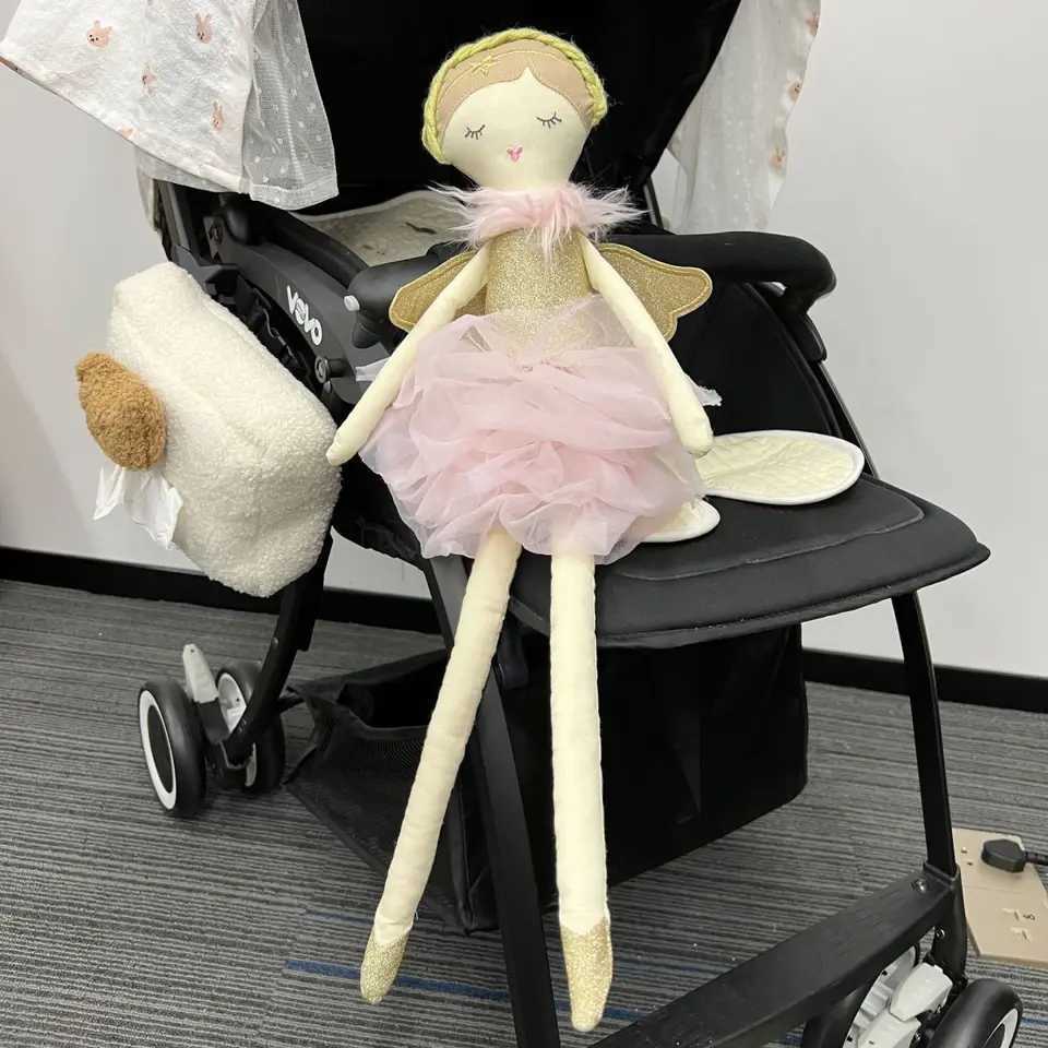 Doll Angel Puppet Flower Fairy Ballet Long Legged Puppet Family Toy Girl Baby Birthday Gift Holiday GiftXJ240827