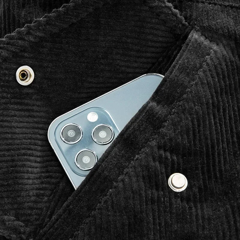 Autumn and Winter Mens Casual Solid Color Collar Student Cotton Jacket 240827