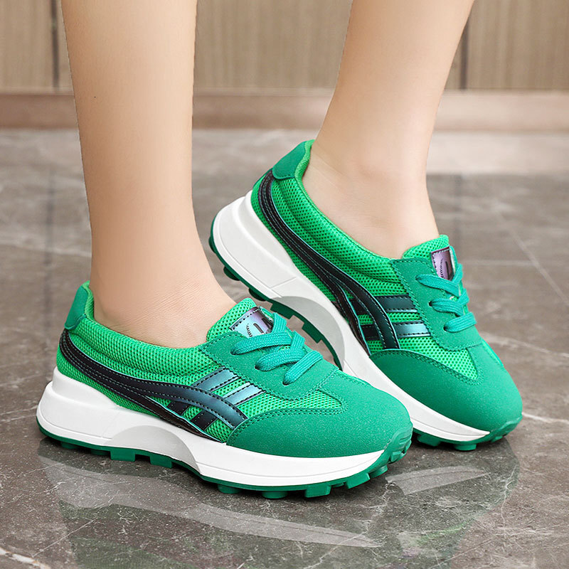 Ddmysports ZY New Mesh Dad For Women Summer Thick Sole Height Increasing S Board Breathable And Wear Resistant Shoes OUTDOOR