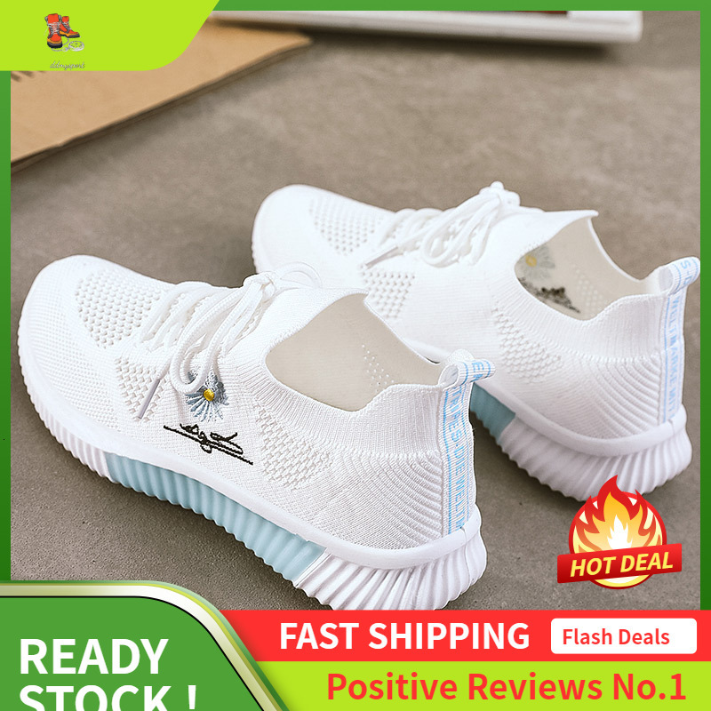 Ddmysports RF Little White Women S Summer New Versatile Korean Edition Ollow Pattern Sports Shoes Breathable Mesh OUTDOOR