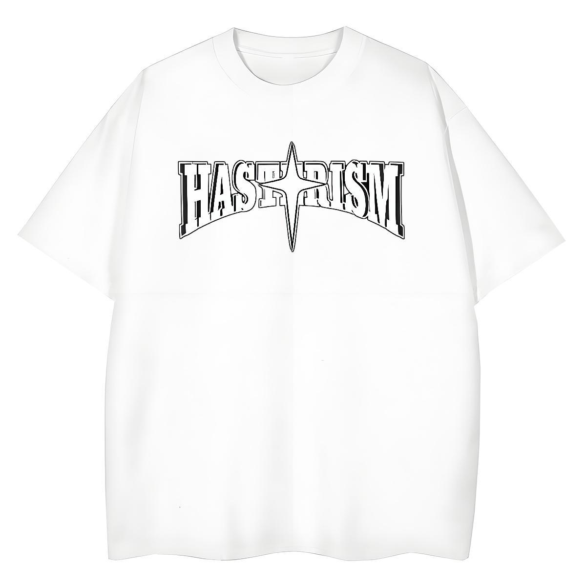 Comfortable Women Tshirts 230g Cotton letter Casual Beach T-Shirts for Women O Neck Short Sleeves DIY Anime Tee Shirt