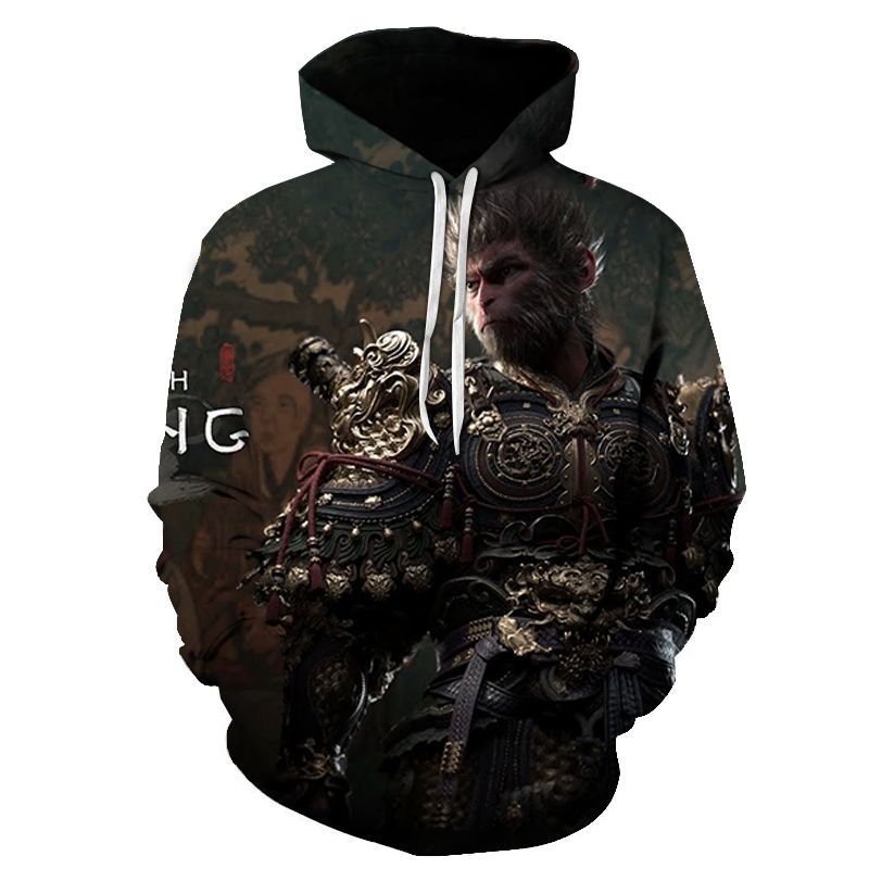 Men's Hoodies & Sweatshirts digital printing Game pullover Hoodie