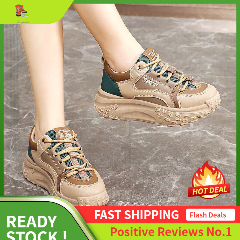 Ddmysports KT New Minimalist Women S Autumn Korean Version Breathable Sports Height Increasing Thick Soled Board Casual Shoes For Students OUTDOOR