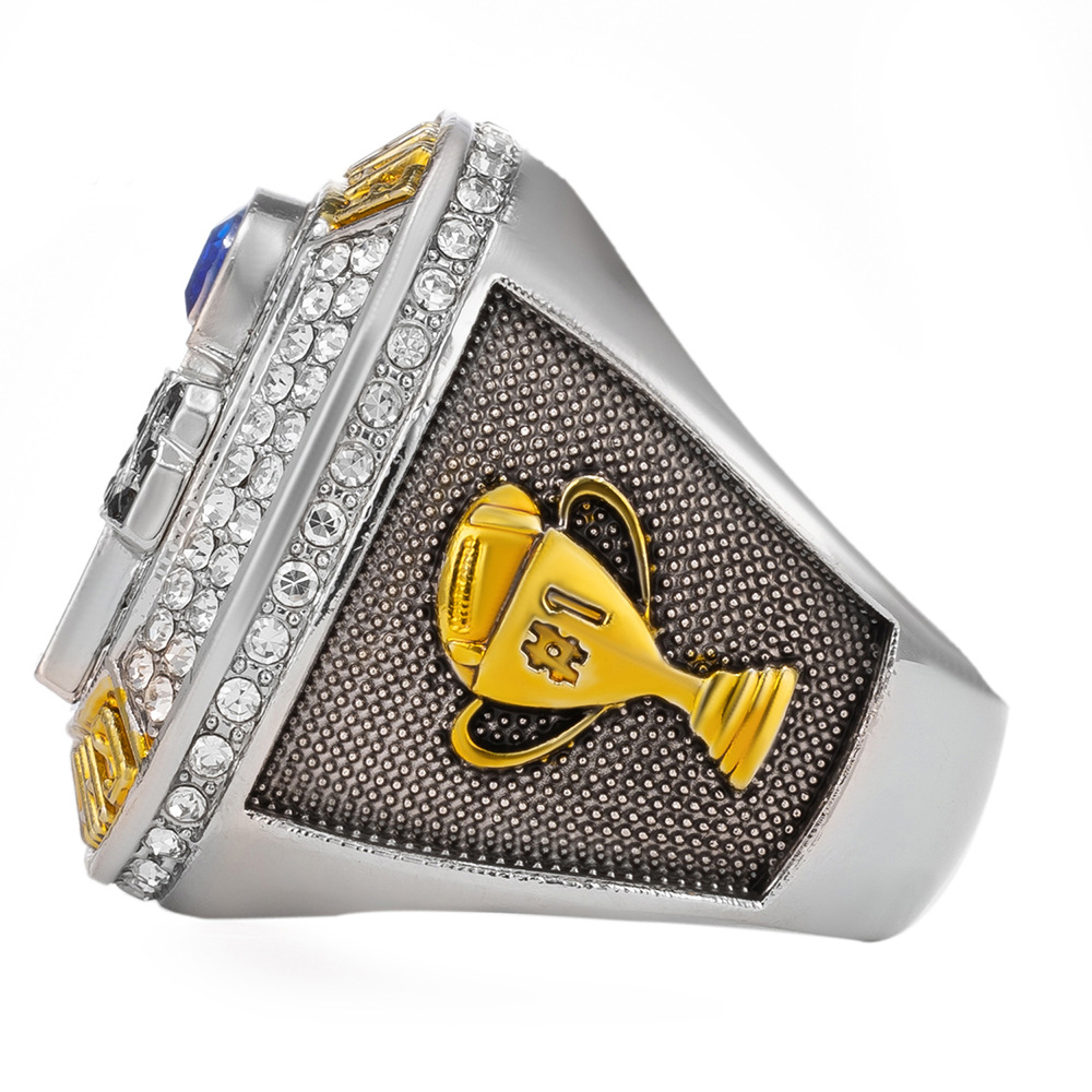 2024 Fantasy Football League Championship Ring The official version Silver-plated diamond-encrusted for men holiday gift party R250425