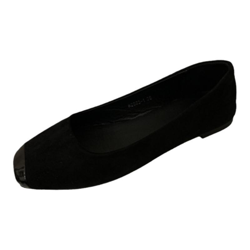 Women Casual Shoes Flat Bottom Gentle Style Suede Shallow Soft Comfort Slip On Versatile Multi Colors Free shipping