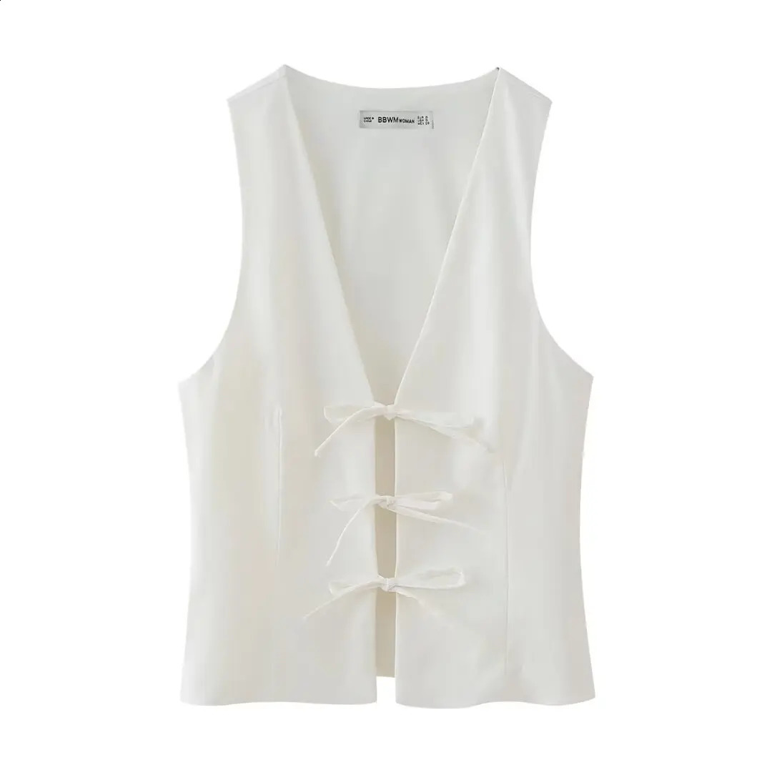 DUOPERI Womens Fashion Solid Lace Tank Top V-neck Sleeveless Womens Summer Sexy Party Y2K Tank Top 240828