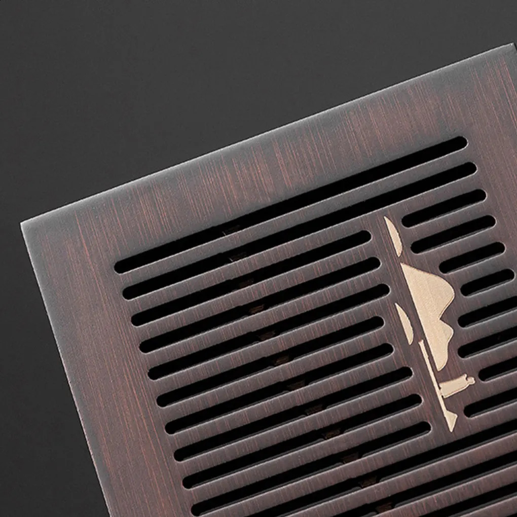 China Natural Bamboo Tea Tray Water Storage Kung Fu Tea Tray Dry Wet Dual Use Simple Tea Tray 240828