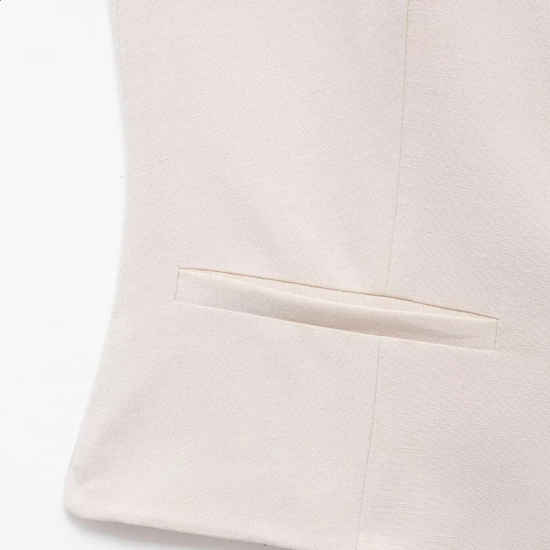 HXAO Womens Bow Vest Summer Crop Sleeveless Womens Vest Bow Shoulder Square Collar Waist Coat White Vest 240828