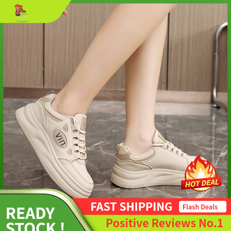 Ddmysports S New Breathable White Summer And Autumn Board Shoes Casual Height Increasing Thick Sole Grinding Trend Korean Version Wear Resistant OUTDO