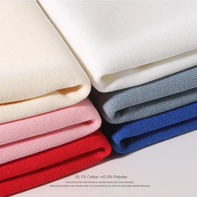 Autumn and Spring Mens 100% Cotton Tshirt Long Sleeve Round Neck Hoodie Solid Sport Loose Hip Hop Top 240828