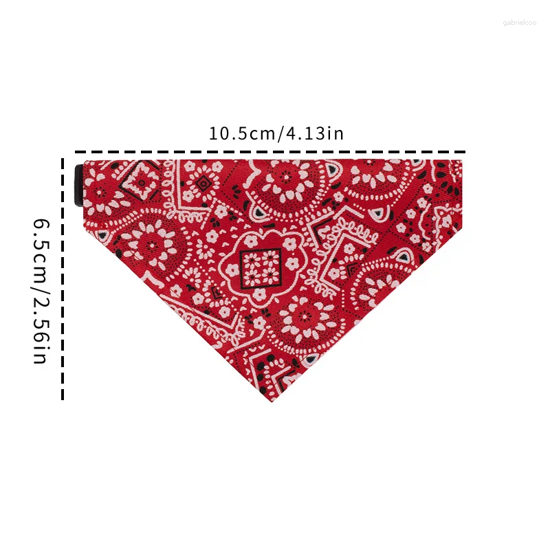Dog Apparel 1PC Pet Triangle Scarf Collar Drool Towel Bib Cat Small