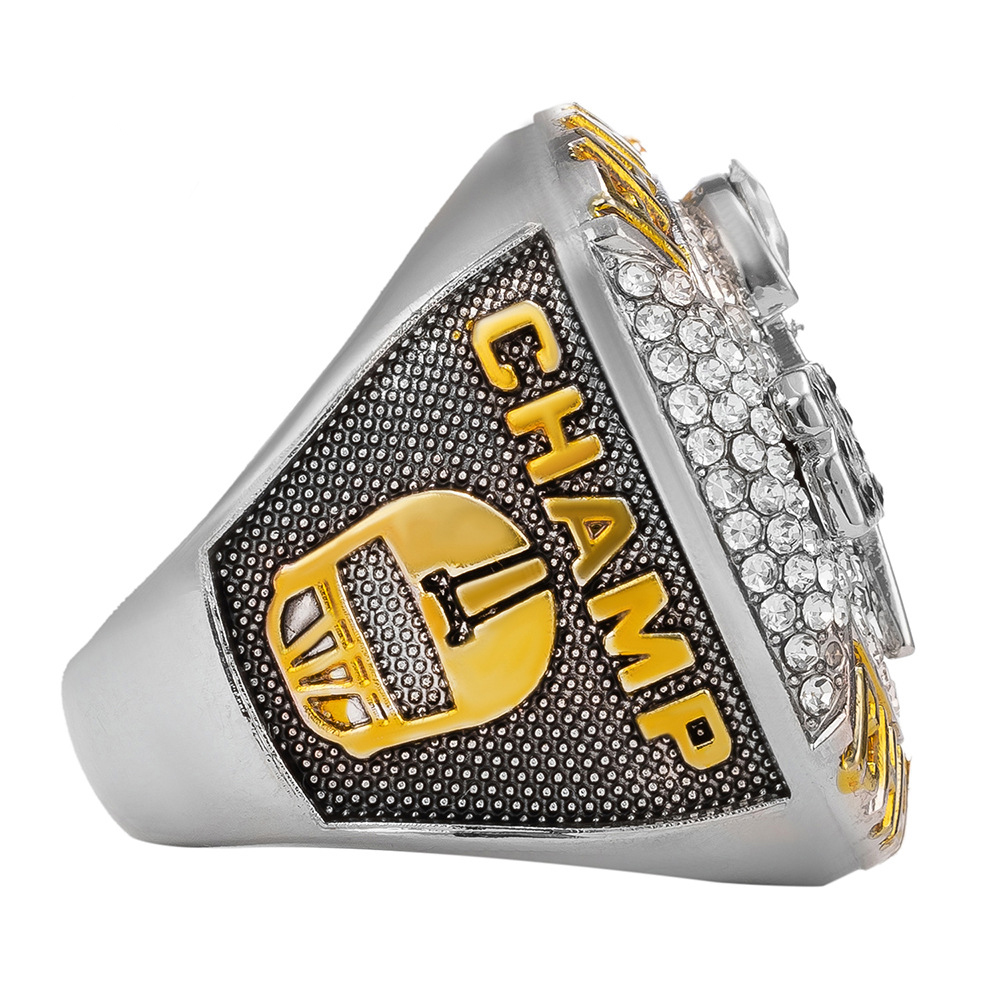 2024 Fantasy Football League Championship Ring The official version Silver-plated diamond-encrusted for men holiday gift party R250425