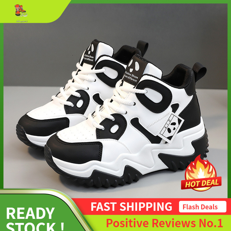 Ddmysports JC Elevated Panda Pattern Dad Korean Edition Sports New Colored Autumn Winter Casual Shoes For Women OUTDOOR