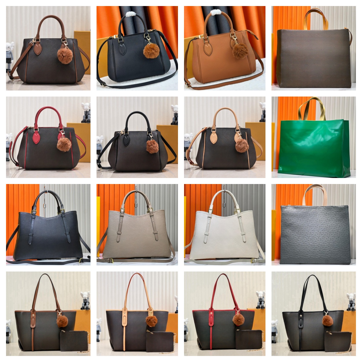 Shopping Bags Classic Designer Bags French high-end customized quality leisure fashion style 28607 28608