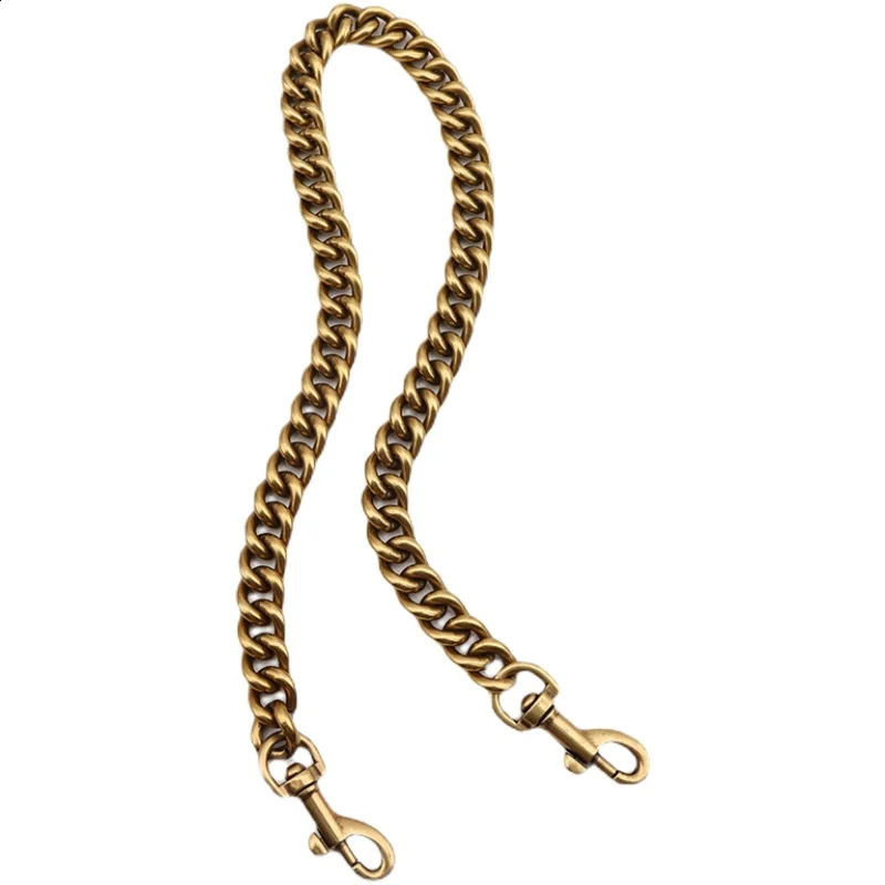 Aluminum Strap Sier Gold Metal 13Mm Shoulder Bag Chain Replacement Accessories Hardware 120Cm 240828