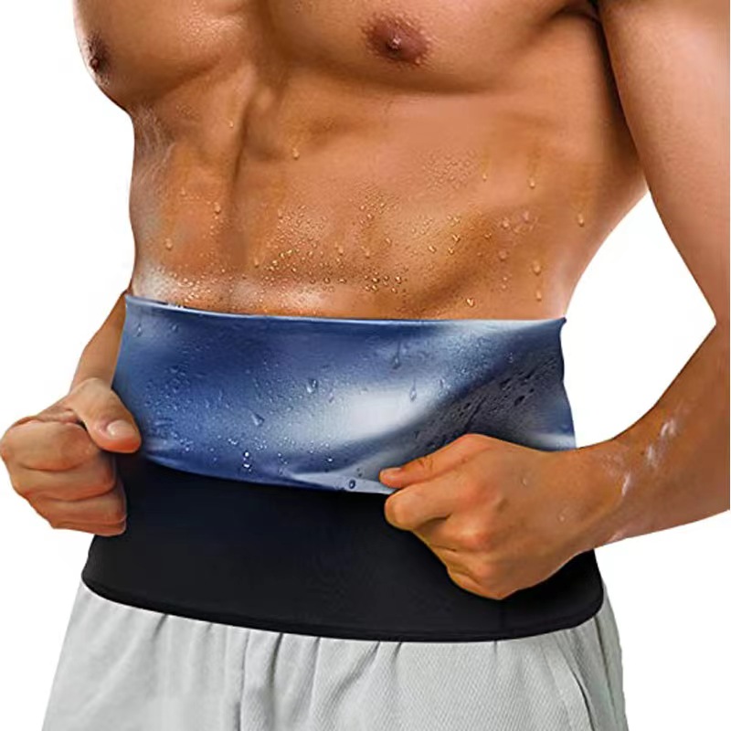 Sports Weight Loss Waist Cincher Belt Gym Workout and Running Compression Garment with Sweat Guard Feature