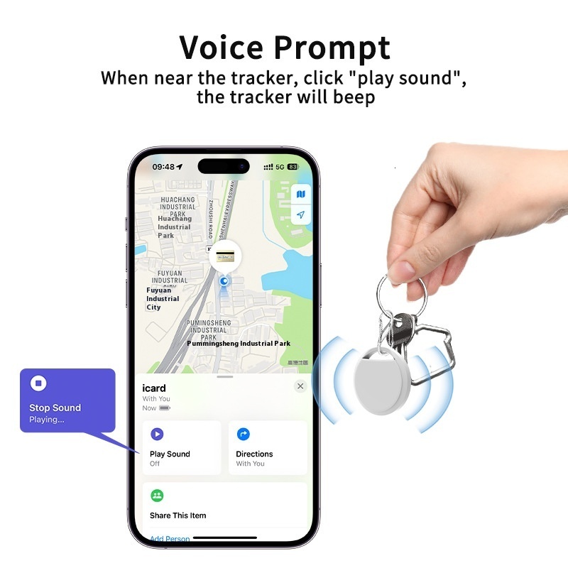 My Find AirTag for Apple Device Bluetooth Pet Tracking Intelligent Anti Loss Locator
