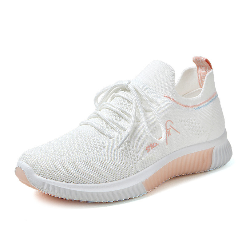 Ddmysports RF Sports New Spring And Autumn Single Versatile Casual Running Summer Breathable Mesh Small White Women S Shoes OUTDOOR