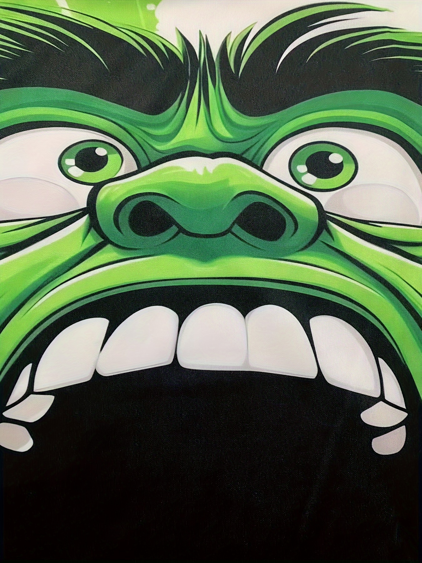 Men's Large Size Casual Hoodie With Cartoon Print, 3D Printing, Polyester Fiber, Spandex Blend, Machine Washable