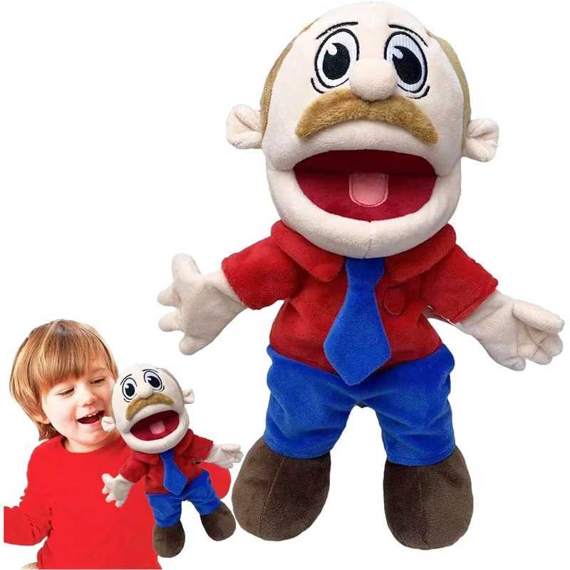 Jeffy Puppet Doll Hand Muppet Cody Junior Joseph Chef Police Prince Dad Mom Penelope Soft Doll Toy Talk Show Party Prop Kid GiftXJ