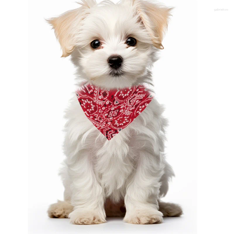 Dog Apparel 1PC Pet Triangle Scarf Collar Drool Towel Bib Cat Small