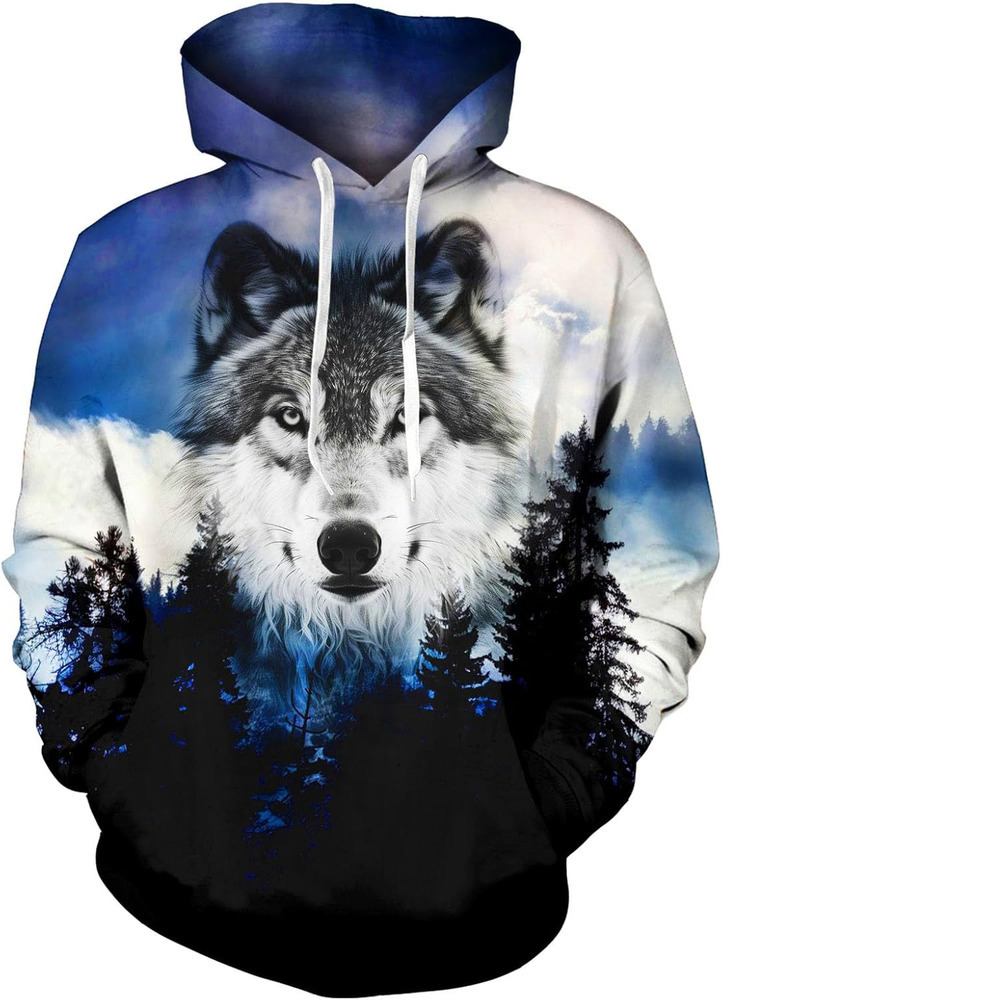 Hoodie For Mens Unisex Cool 3D Fleece Liner Hoodies Upgrade Quality Pullover Novelty Print Sweatshirt With Front Pocket Graphic Sweatshirt Free shippi