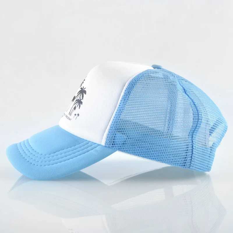 Trees Mesh Baseball Cap Summer Outdoor Snapback Sport Hats for Men Wen Fashion Trucker Caps Hip Hop Skateboard Casquette X250704