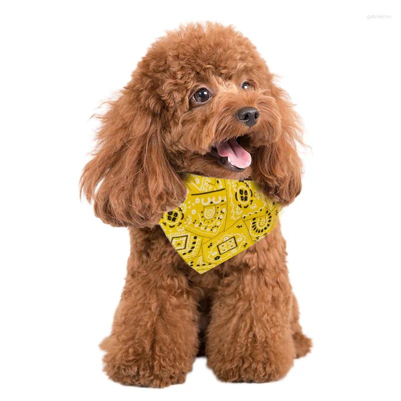 Dog Apparel 1PC Pet Triangle Scarf Collar Drool Towel Bib Cat Small