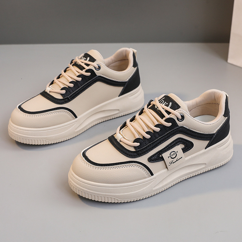 Ddmysports P New Casual Board Women S Thick Sole Increase Wear Resistance Student Breathable Trend Little White Shoes Korean Edition OUTDOOR
