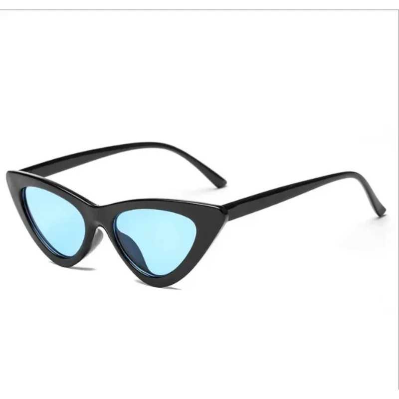 Retro Vintage Cateye Sunes Wen Sexy Cat Eyes Sun es Brand Designer Fem Ocos De Sol Color Glasses X2412251