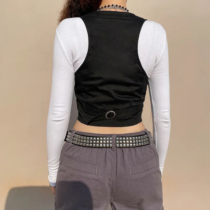 Womens dress waist jacket checkered vest tailcoat set waist jacket retro steampunk jacquard jacket punk style tight corset 240828