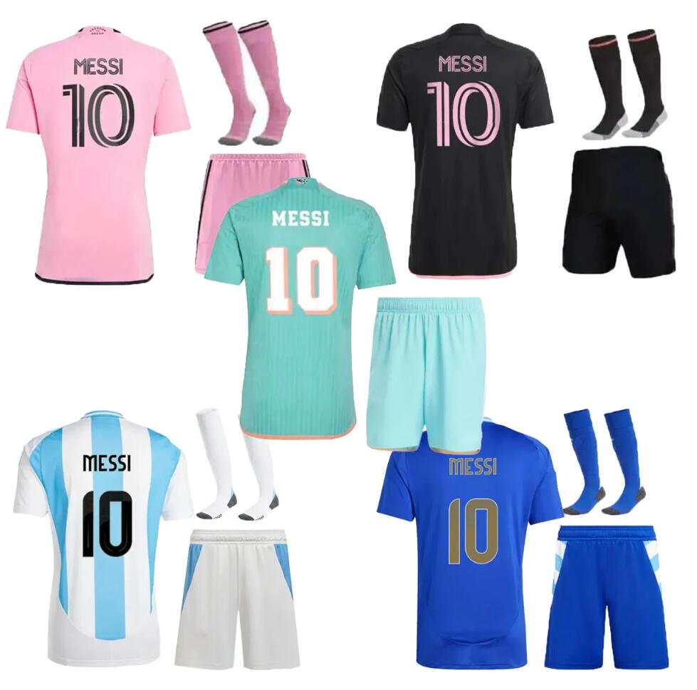 kids football kits 24 25 MESSIS Soccer Jerseys 2024 2025 baby football shirts Jersey kit