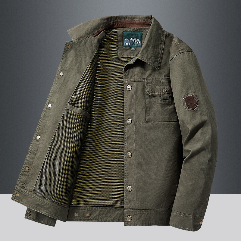 Product jacket autumn mens casual windproof fashion bomber baseball camping clothing 240827