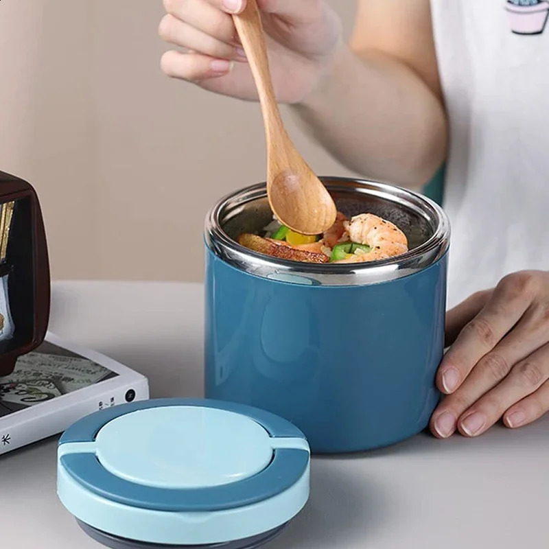 1000ml Insulated Lunch Container Food Thermos For Food Soup Thermos Food Jar Insulated Lunch Box Bento Box For fruit Storage 240827