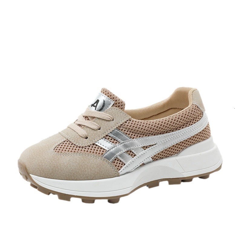 Ddmysports ZY New Mesh Dad For Women Summer Thick Sole Height Increasing S Board Breathable And Wear Resistant Shoes OUTDOOR