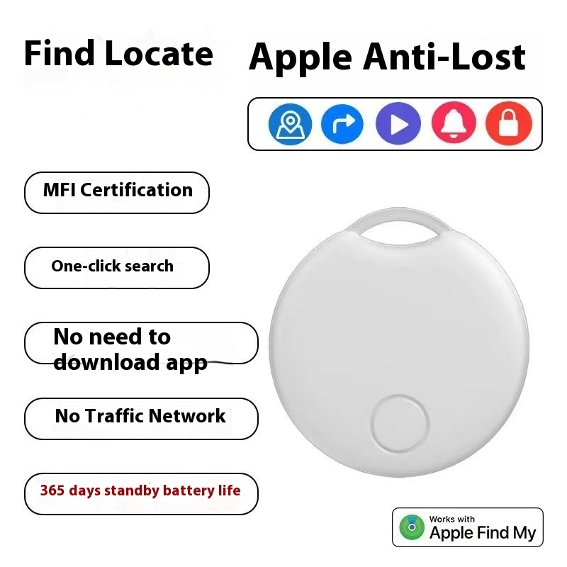 Findmy Global Positioning Finder MFI Authentication Tracker Children and Elderly Wallet Pet Tracking Anti Loss Device