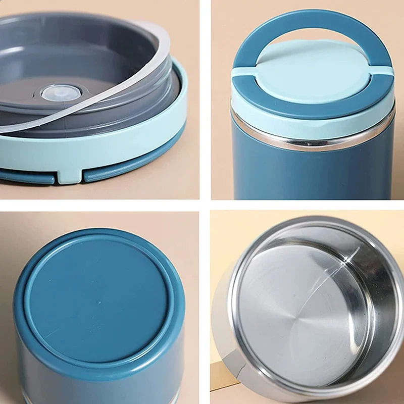 1000ml Insulated Lunch Container Food Thermos For Food Soup Thermos Food Jar Insulated Lunch Box Bento Box For fruit Storage 240827