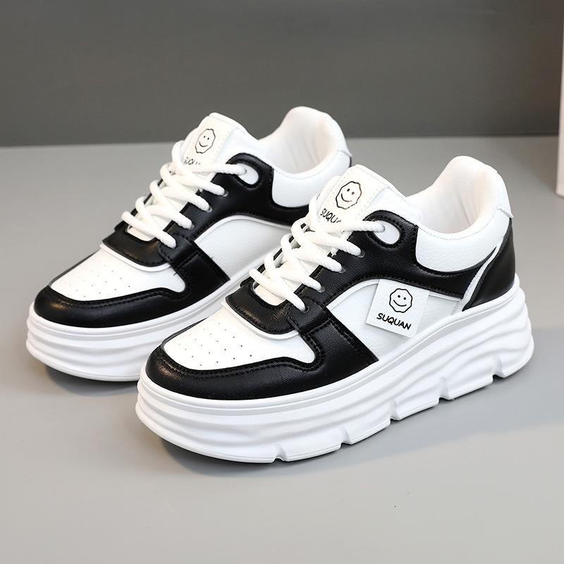 Ddmysports W New Elevated Casual Board Autumn Fashion Breathable Thick Sole Student Korean Edition Versatile Shoes OUTDOOR