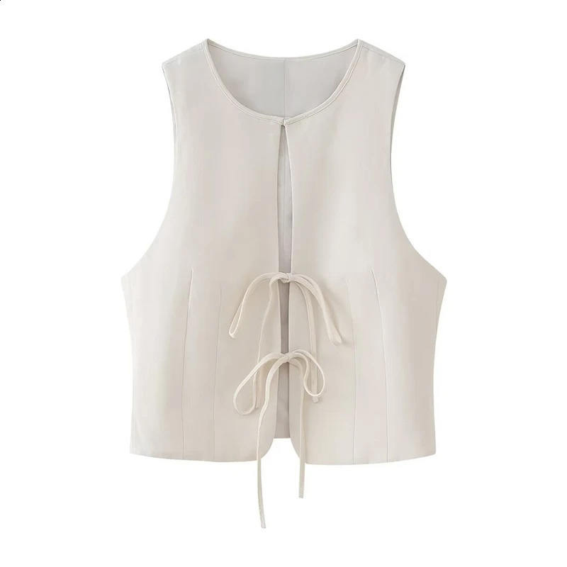 Womens Tank Top Summer Bow Womens Casual Chic Womens Tank Top 240828